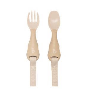 Bibado Handi Cutlery Fawn Two Pack - British product
