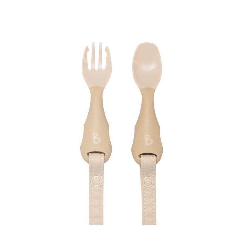 Bibado Handi Cutlery Fawn Two Pack - British product