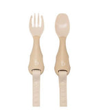 Bibado Handi Cutlery Fawn Two Pack - British product