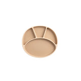 Bibado silicone suction divider plate Fawn baby plate - British product