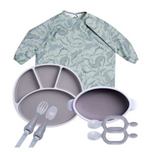 Bibado Weaning Essentials Bundle Dino Roar 5-Piece - British product
