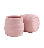 Bibado Sippit Silicone Baby Training Cup Blush Two-pack, imported from the UK