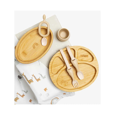 Bibado Komplettes Bambus Entwöhnungs Bundle Serengeti Spaghetti Baby Fütter Set