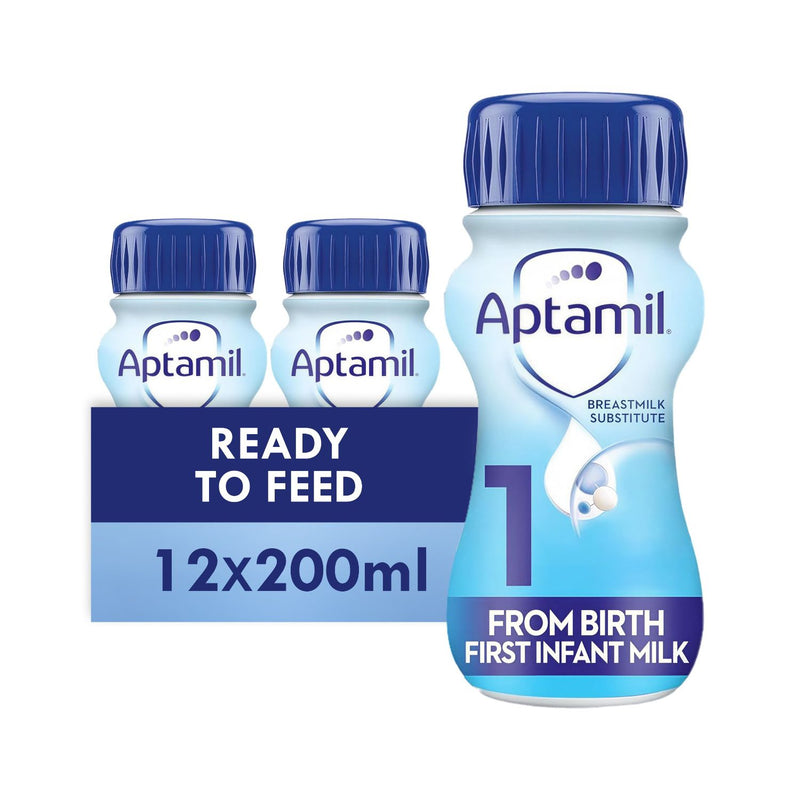 Aptamil infant formula stage 1 liquid, imported from the UK