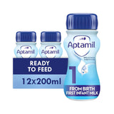 Aptamil infant formula stage 1 liquid, imported from the UK
