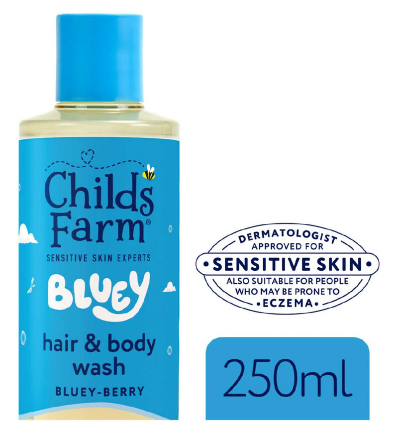 Childs Farm Bluey Hair and Body Wash 250ml - British product