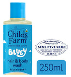 Childs Farm Bluey Hair and Body Wash 250ml - British product