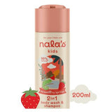 Nalas Kids 2in1 Wash Shampoo Strawberry Springs 200ml