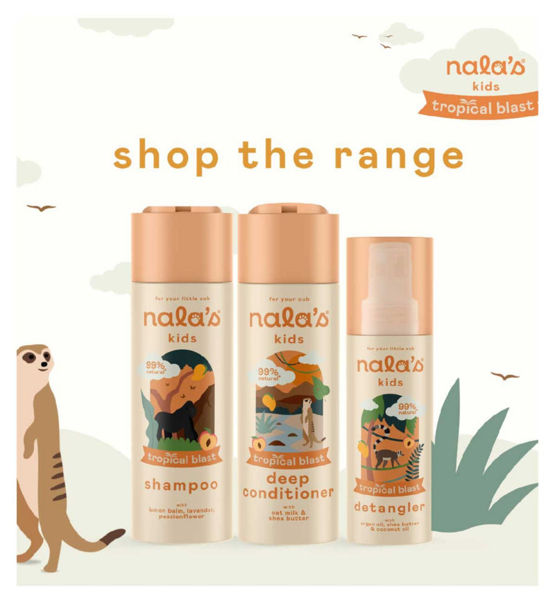 Nala Kids Hair Oil Tropical Blast 100ml, imported from the UK