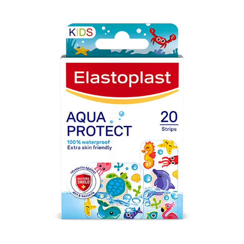 Elastoplast Aqua Protect Kids plasters 20 pcs, UK version