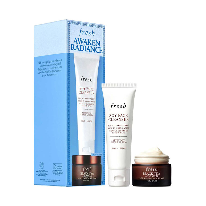 Fresh Awaken Radiance Set skincare duo (British brand)