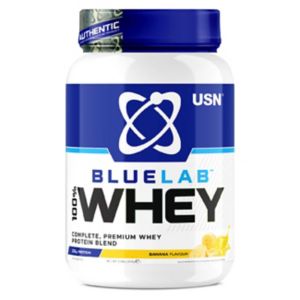 USN Blue Lab Whey Protein Powder Banana 908g (British brand)