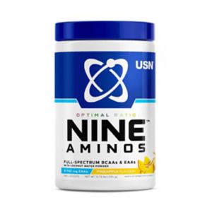 USN Nine Aminos Powder Pineapple 330g (British brand)