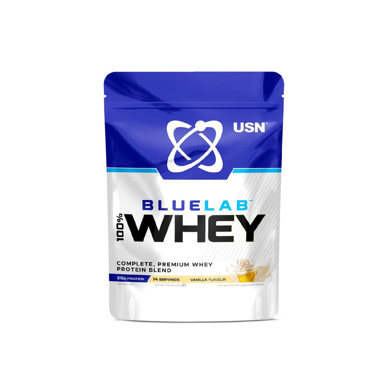 USN Blue Lab Whey Protein Powder Vanilla 476g (British brand)