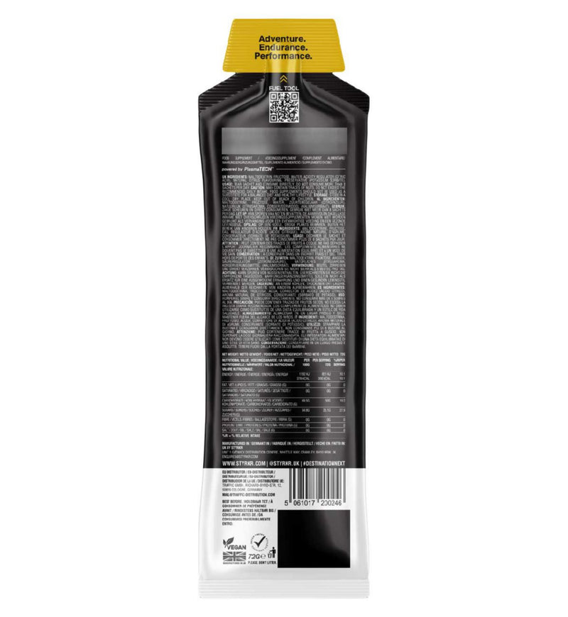 Styrkr Energy Gel Citric Fruits 72g (British brand)