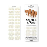 MoYou London Gel Nail Strip Heartbeat, imported from the UK