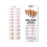 MoYou London Gel Nail Strips Prismatic Love, imported from the UK