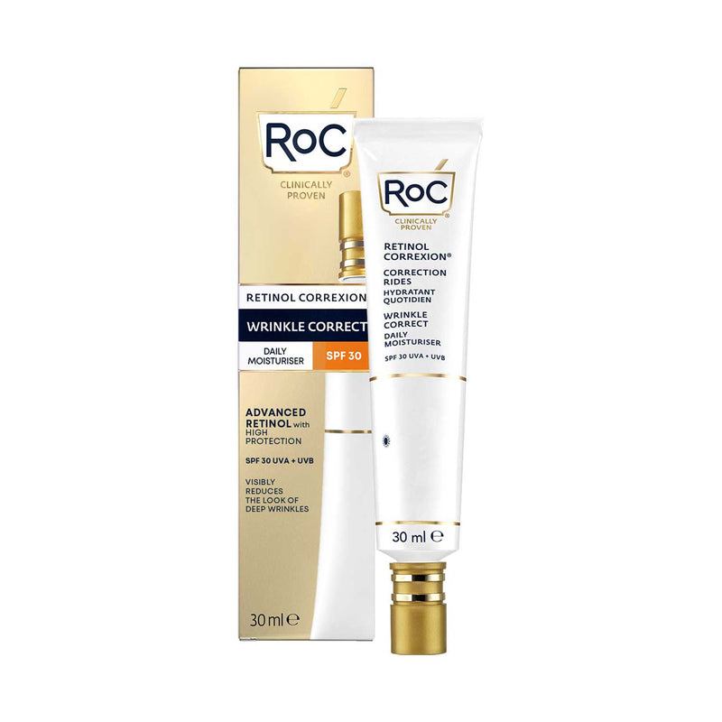 RoC Retinol Correxion moisturiser SPF30 30ml, imported from the UK