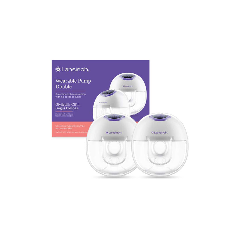 Lansinoh Duo wearable breast pump - British product