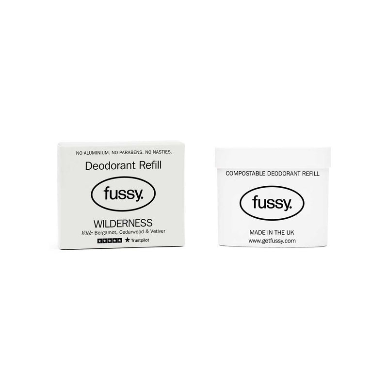 Fussy Deodorant Refill Wilderness 40g - British product