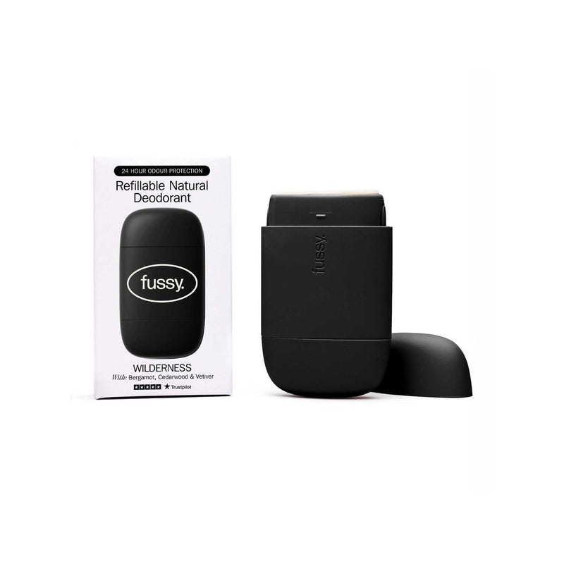 Fussy natural deodorant wilderness scent 40g - British product