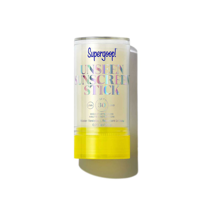 Supergoop! Unseen Stick sunscreen SPF30 20g, imported from the UK