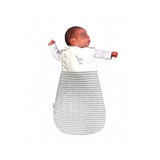Sweet Dreamers Organic Cotton Baby Sleeping Bag Grey Stripe 0-6 Months 2.5 Tog