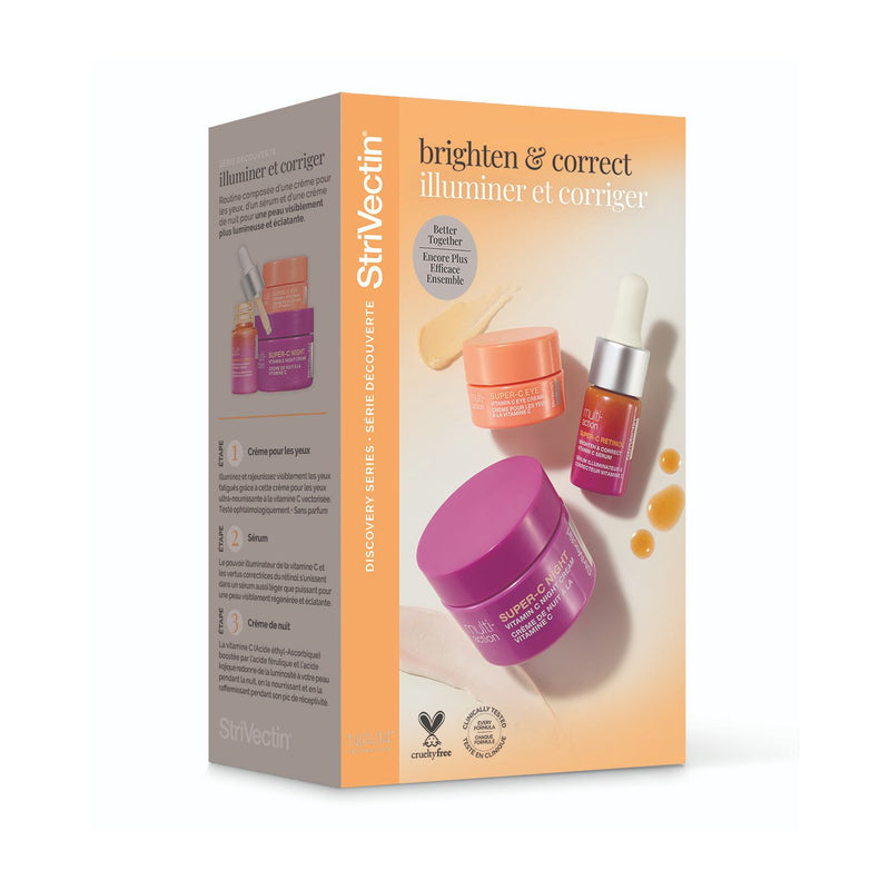 StriVectin Vitamin C trio skincare set, imported from the UK
