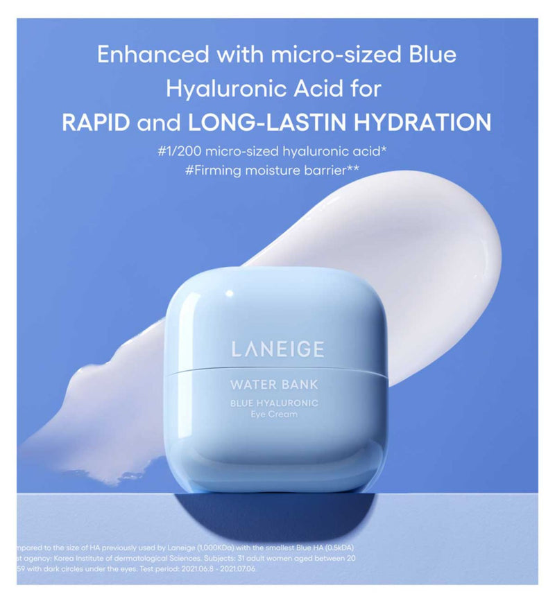 Laneige Water Bank Blue Eye Cream 25ml, UK version