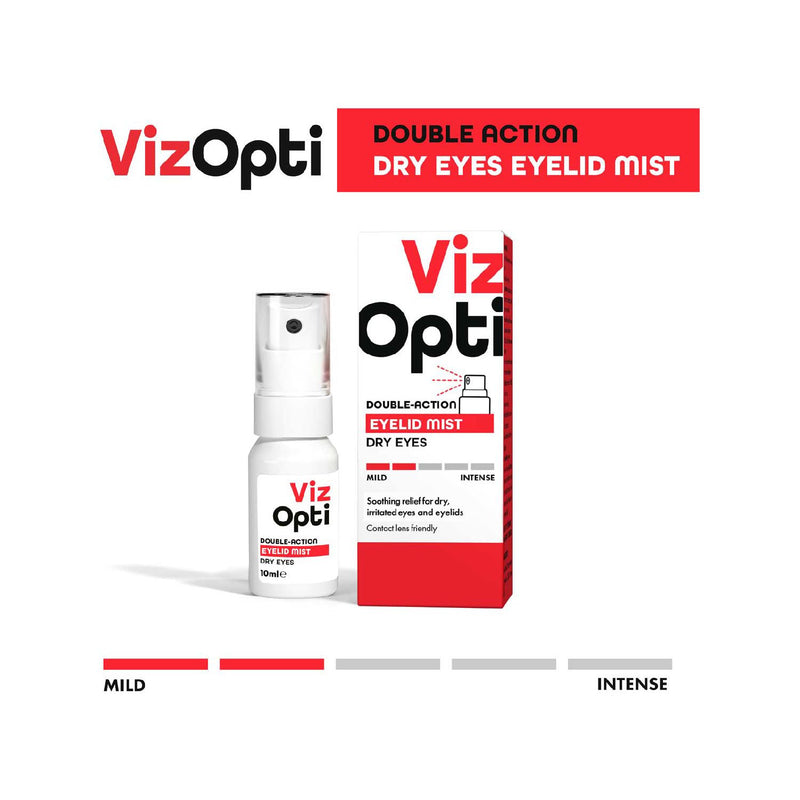 Viz Opti dry eye mist 10ml, imported from the UK