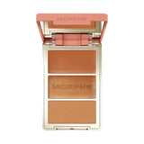 Morphe Cheek Thrills Multi Finish Face Trio Palette, imported from the UK