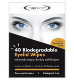 The Eye Doctor 40 Biodegradable Eyelid Wipes