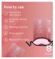 M-Club heated dry eye mask, imported from the UK