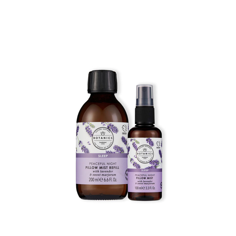 Botanics pillow mist lavender bundle 200ml refill - British product