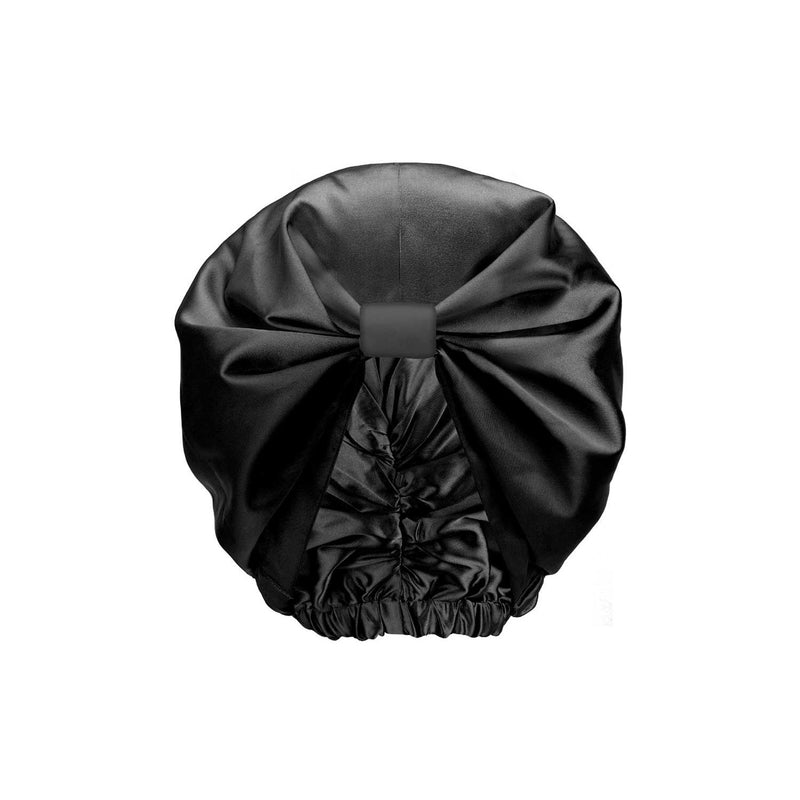 Silver Cloud hair wrap infused with silver ions black (British brand)