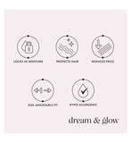 Silver Cloud hair wrap infused with silver ions - caramel - British product