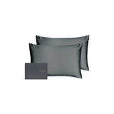 Silk Addict Mulberry Silk Pillowcase Charcoal 75x50cm (British brand)