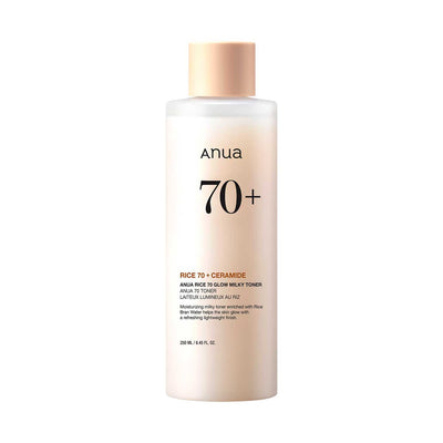 Boots Anua Rice 70 Glow Milky Toner 250ml- Buy online at McGrocer