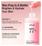 Anua peach essence toner bottle 250ml - British product