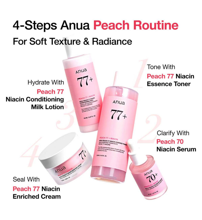 Anua peach essence toner bottle 250ml - British product