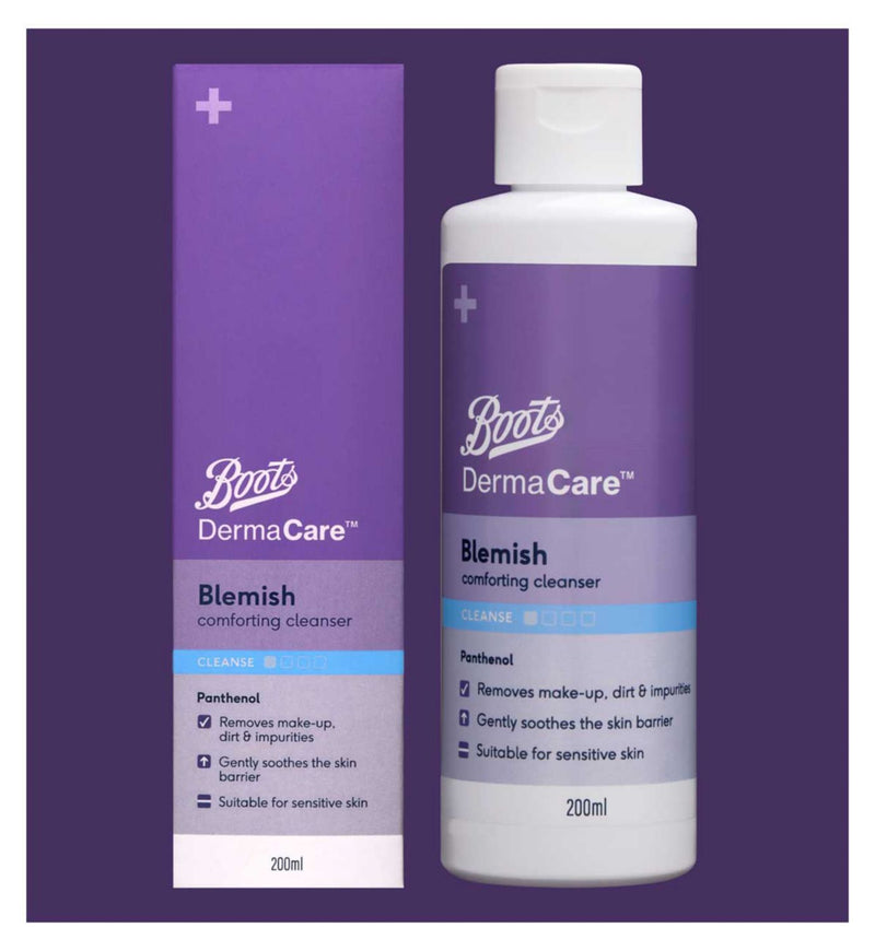 Boots Dermacare Blemish Cleanser 200ml, UK version