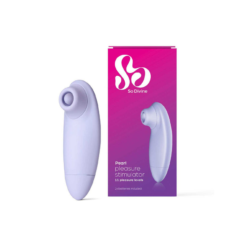 So Divine Pearl clitoral stimulator purple (British brand)
