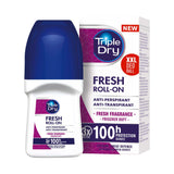 Triple Dry Fresh antiperspirant roll on fresh fragrance 50ml (British brand)