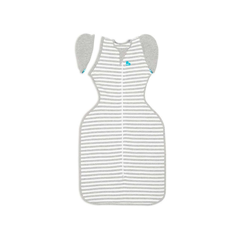 Love to Dream Swaddle Bag Grey Stripe 1.0 TOG 6-8.5kg, UK version