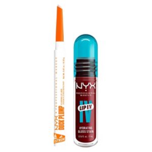 NYX Wet Shot IV lip stain and plump liner cranberry splash (British brand)