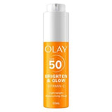 Olay Vitamin C face moisturiser SPF50+ imported from the UK