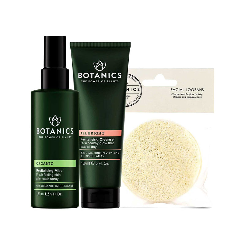 Botanics Cleanse and Tone Set skincare kit - British product