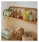 CuddleCo Aria Rattan Wall Shelf Large - British product
