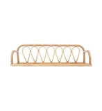CuddleCo Aria Rattan Wall Shelf Large - British product