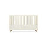 CuddleCo Harper Cot Bed Cream Ash Finish - British product